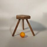 Small old mountain stool