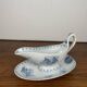 Saucière Sarreguemines U&C modèle Flore, XIXème s