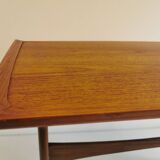 Side table, designed by Johannes Andersen and produced by CFC in Silkeborg, Denmark in the 1960s