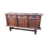 Brutalist Sideboard by Mikko Nupponen Finland 1960