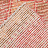 Red vintage runner rug, 91x341cm