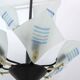 Modern Italian Chandelier with Murano Glass Sails, 1989