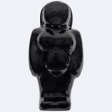 Vase noir gaia