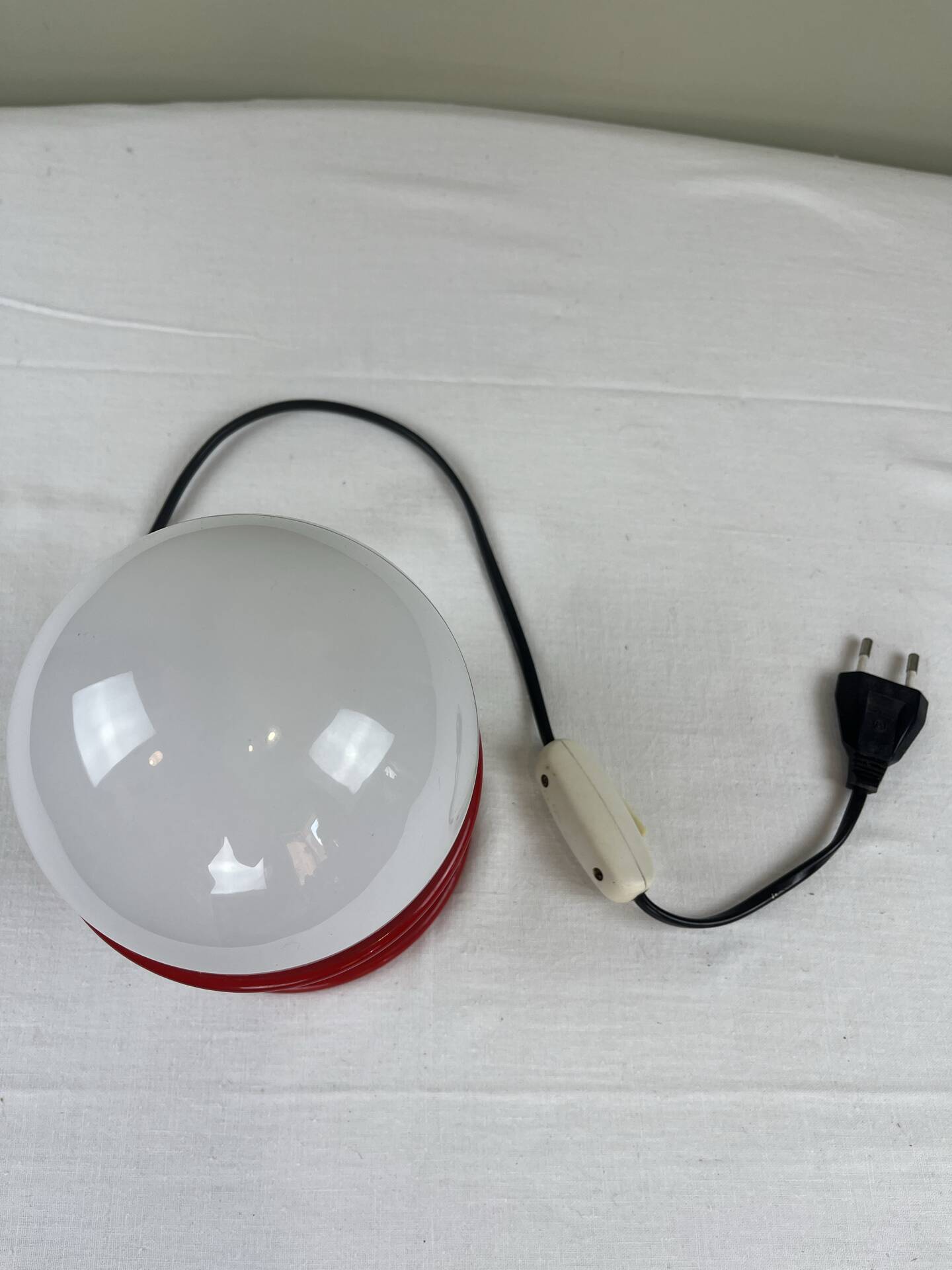 Lampe boule vintage design italien années 70