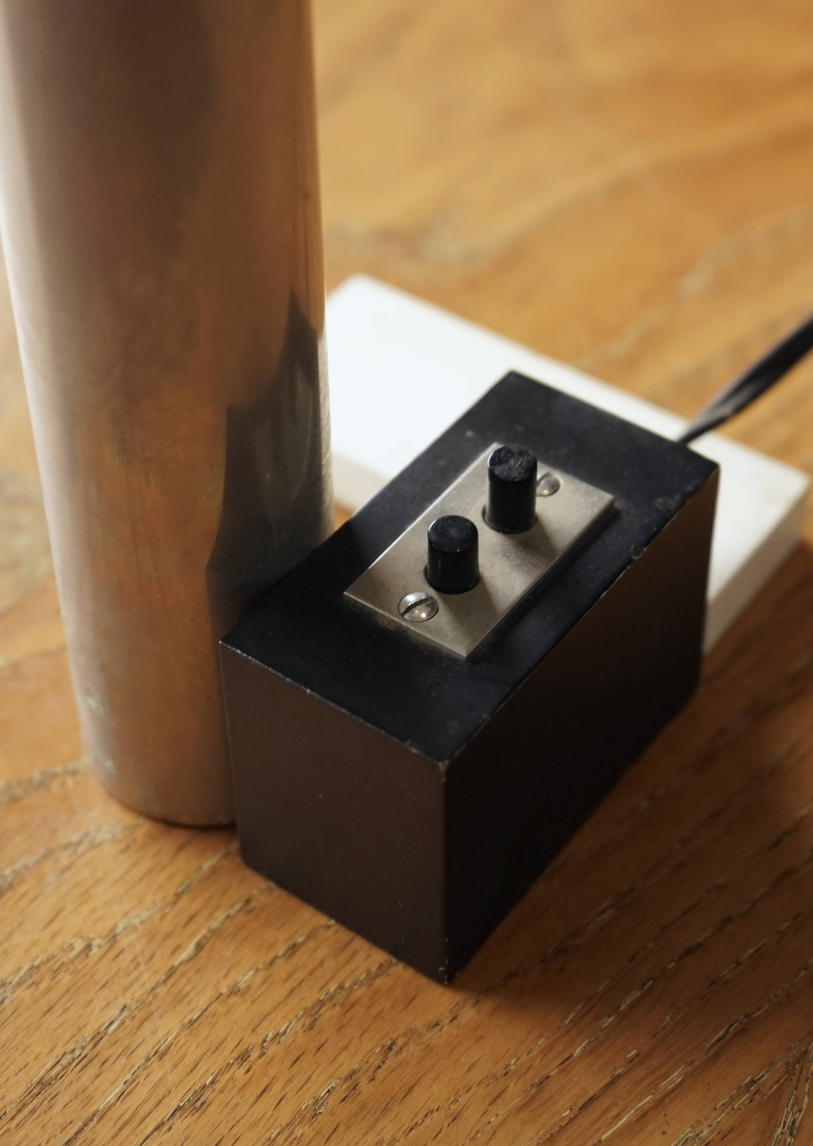 Rare Lampe de Table Constructiviste Modèle 3 par Sybold van Ravesteyn, 1970s