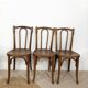 3 bistro chairs