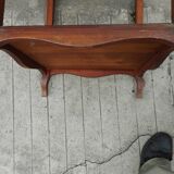 Side table with two trays
