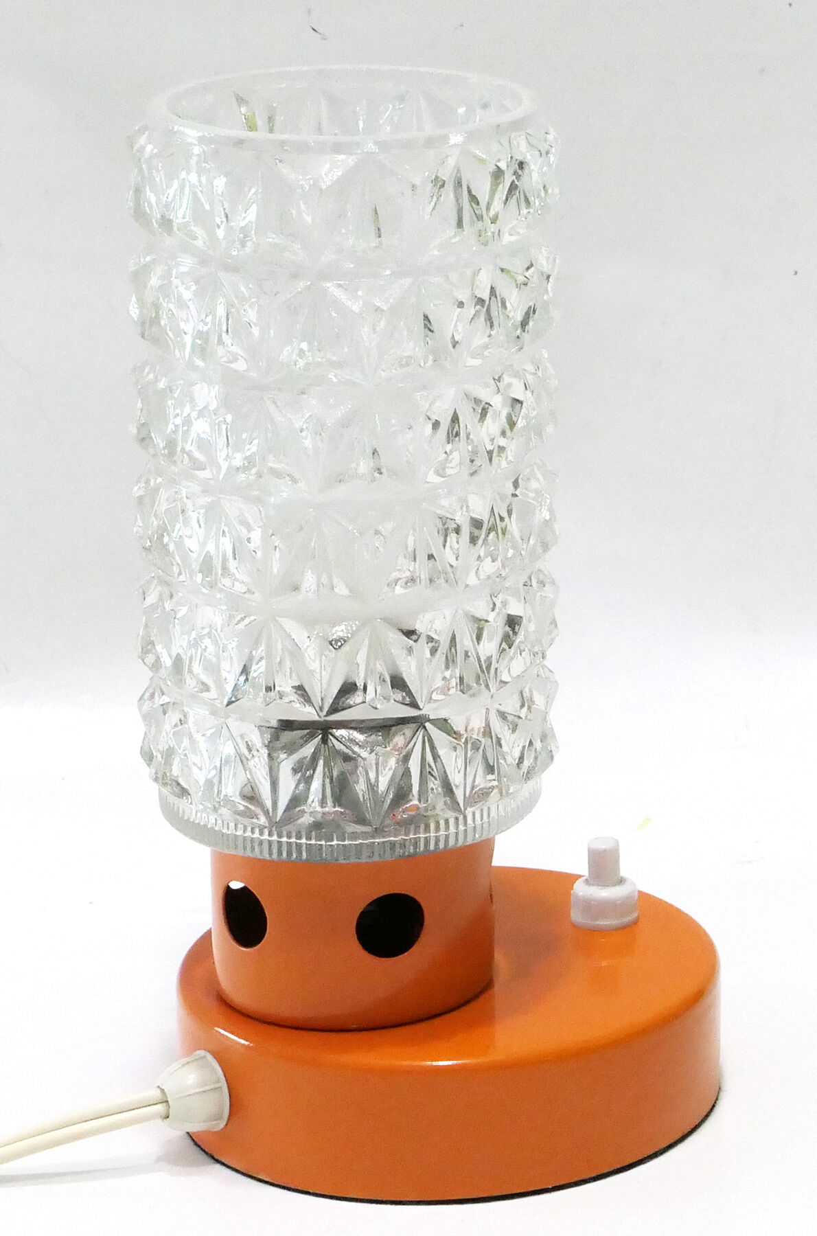 Lampe de table années 1960 orange