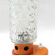 Lampe de table années 1960 orange