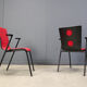 Vintage Occhio chairs by Roel Vandebeek for Drisag, 2000s - set of 6