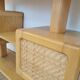 Console meuble en bois vintage des années 70