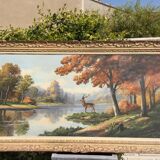 Deer by the river