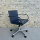 Office chair by Carlo Bartoli for Matteo Grassi in leather.