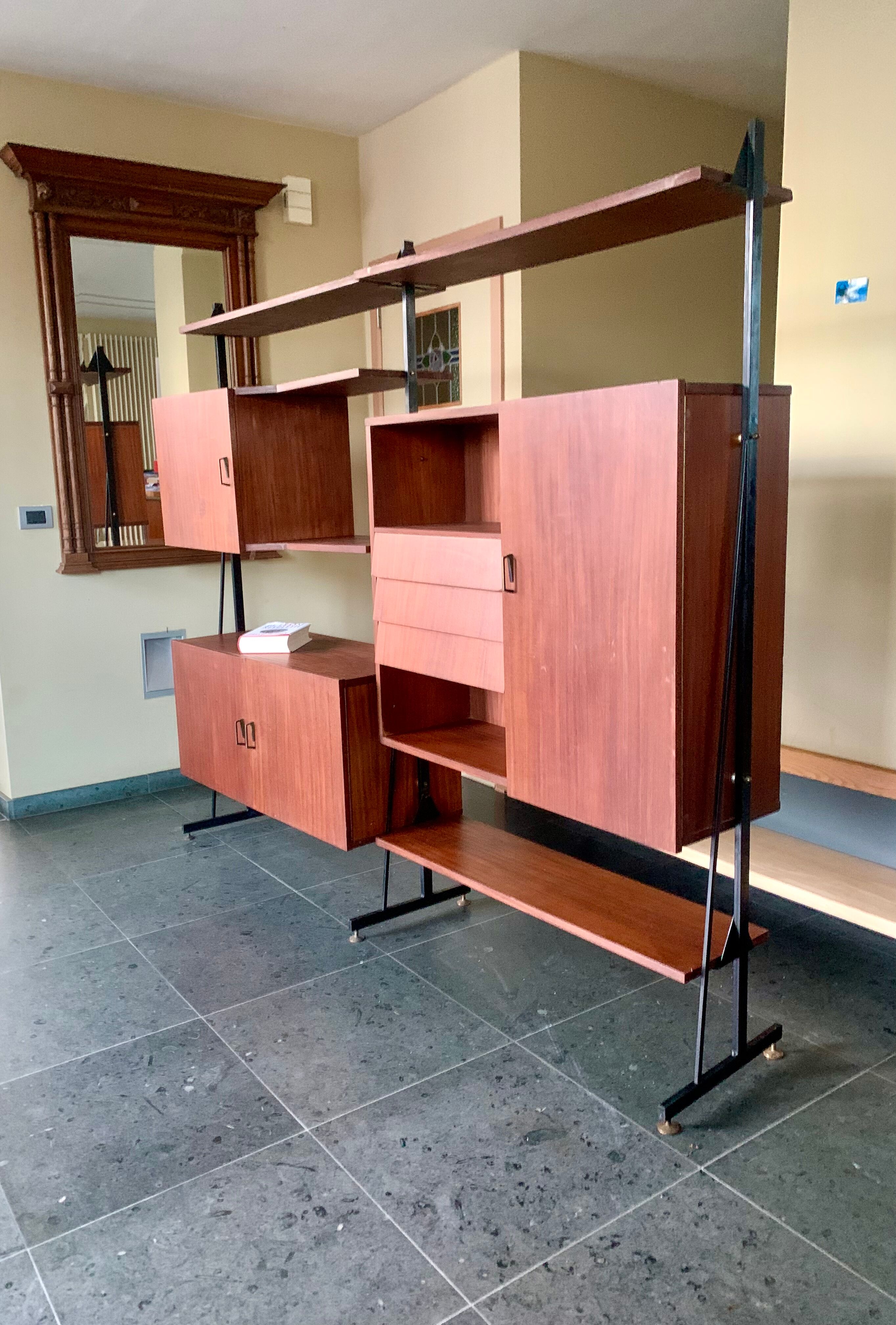 Wallunit Simplalux Dutch design 1965