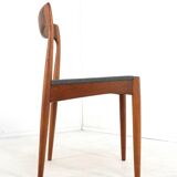 Ensemble de 6 chaises Arne Vodder pour Vamo Møbelfabrik - design danois en teck