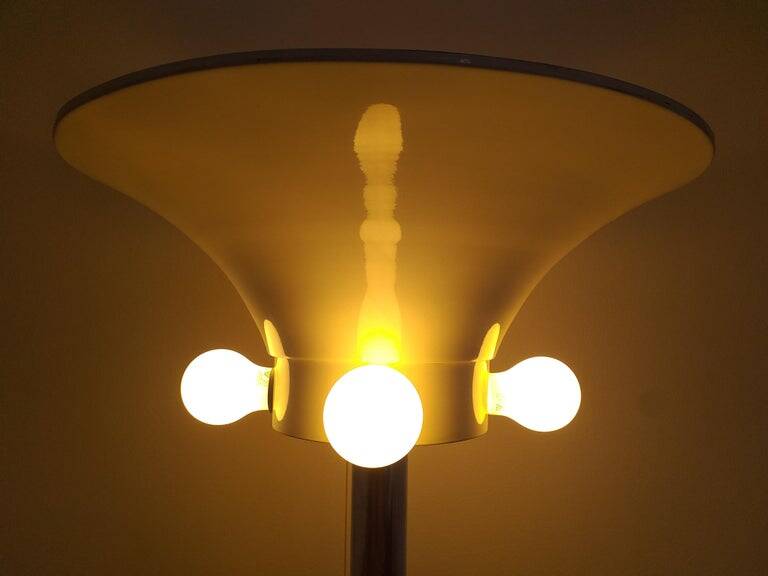 Mid Century Floor Lamp Staff Leuchten, 1970s