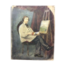 Portrait of painter