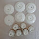 6 coffee cups and porcelain cup Hertel Jacob Bavaria Germany