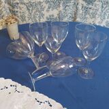 Vintage crystal stemware