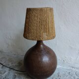 Foot of Lamp Ball in Hammered Metal 70s