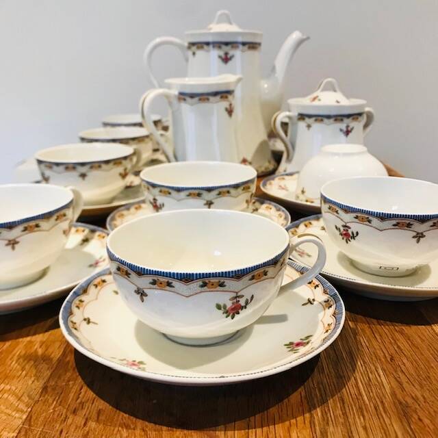 Coffee service - Limoges France Théodore Haviland