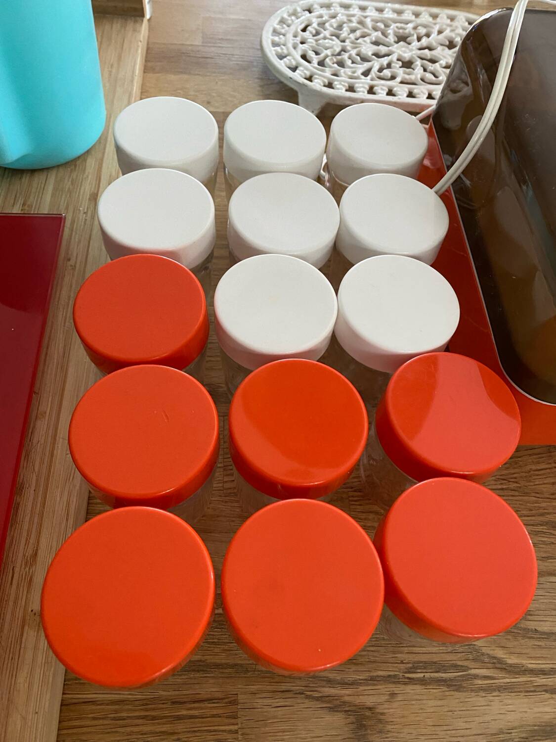 Seb vintage orange yogurt maker