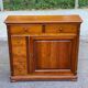 Solid wood shoe cabinet Louis Philippe Directoire 80s