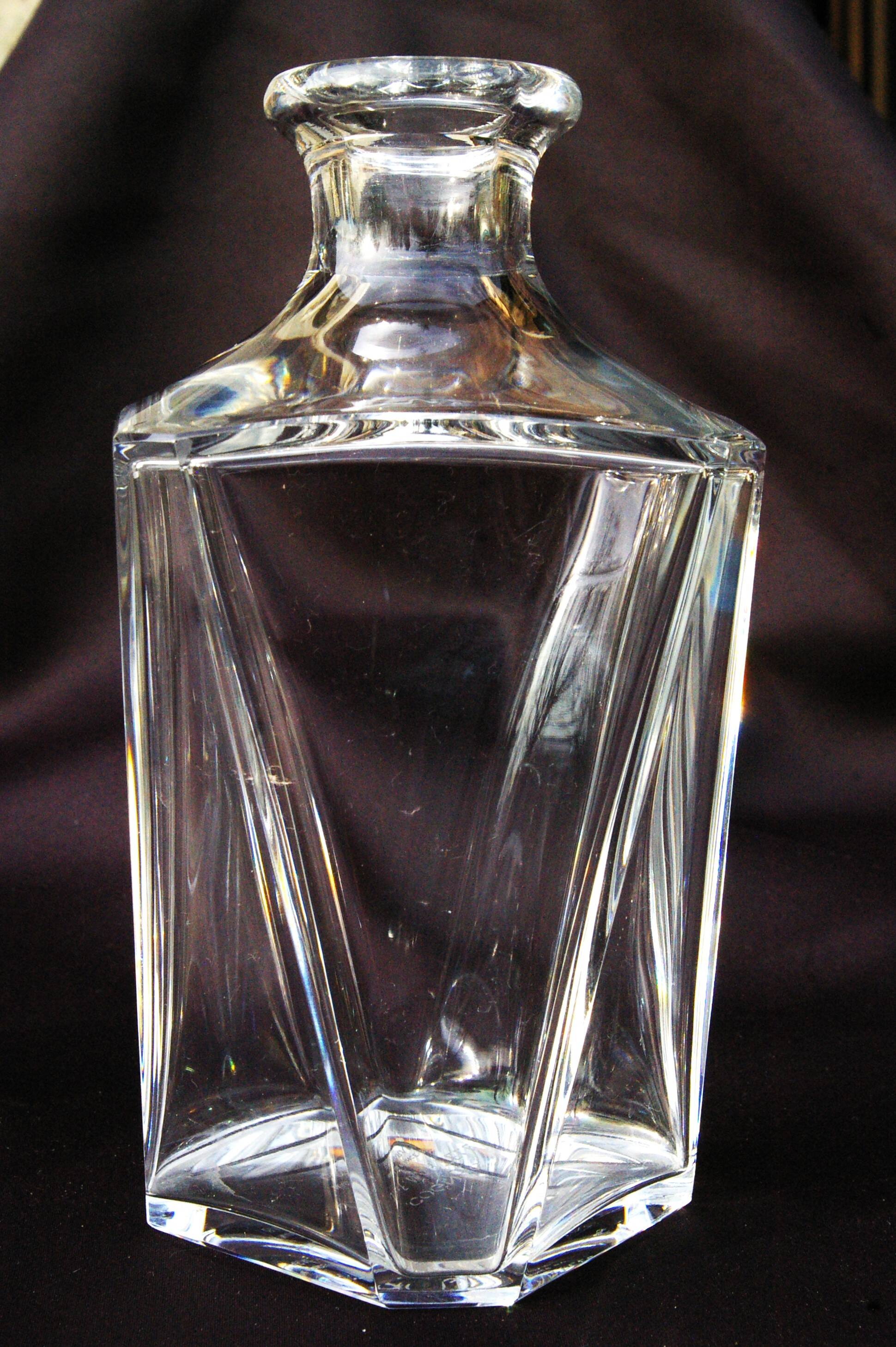 Baccarat crystal decanter Edition Cognac Martell