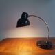 Lampe de bureau vintage noire VEB Leuchtenbau 1950