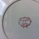 Series of 9 old flat plates Iron Land