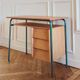 Renovated vintage children's desk, Scandinavian style, 1950s-60s.