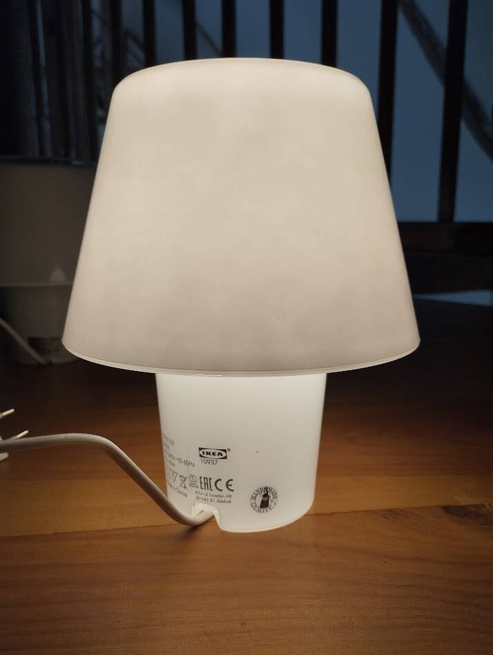 Ikea Gavik lamp – white – Scandinavian design