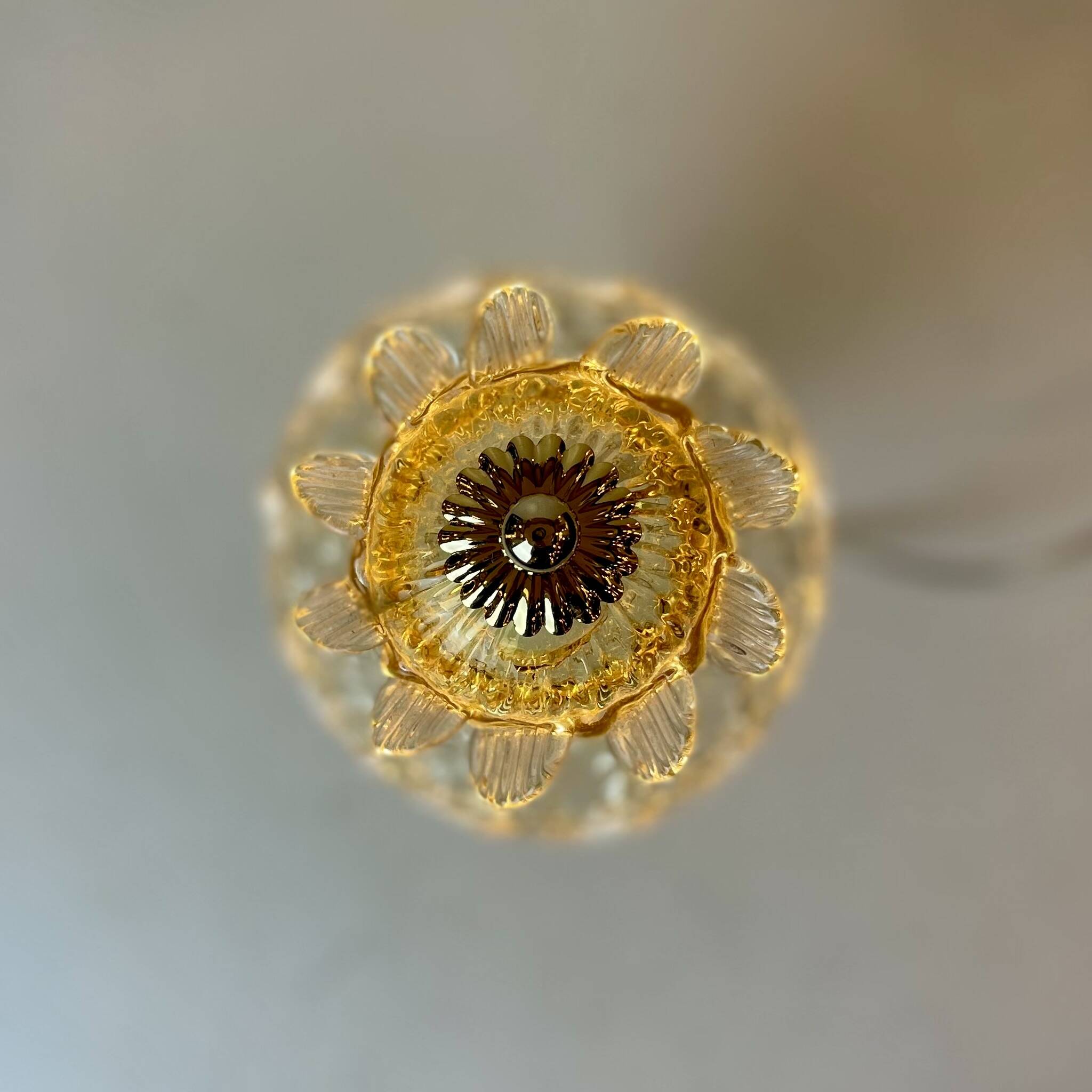 Murano Table Lamp in the style of Barovier & Toso, 1980s