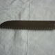 Knife a silver metal bread stainless steel blade st medard