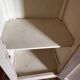 White 2-door bonnet cabinet