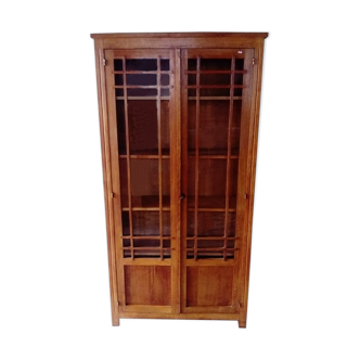 vintage showcase cabinet