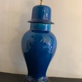 Cracked ceramic lamp base, 1970