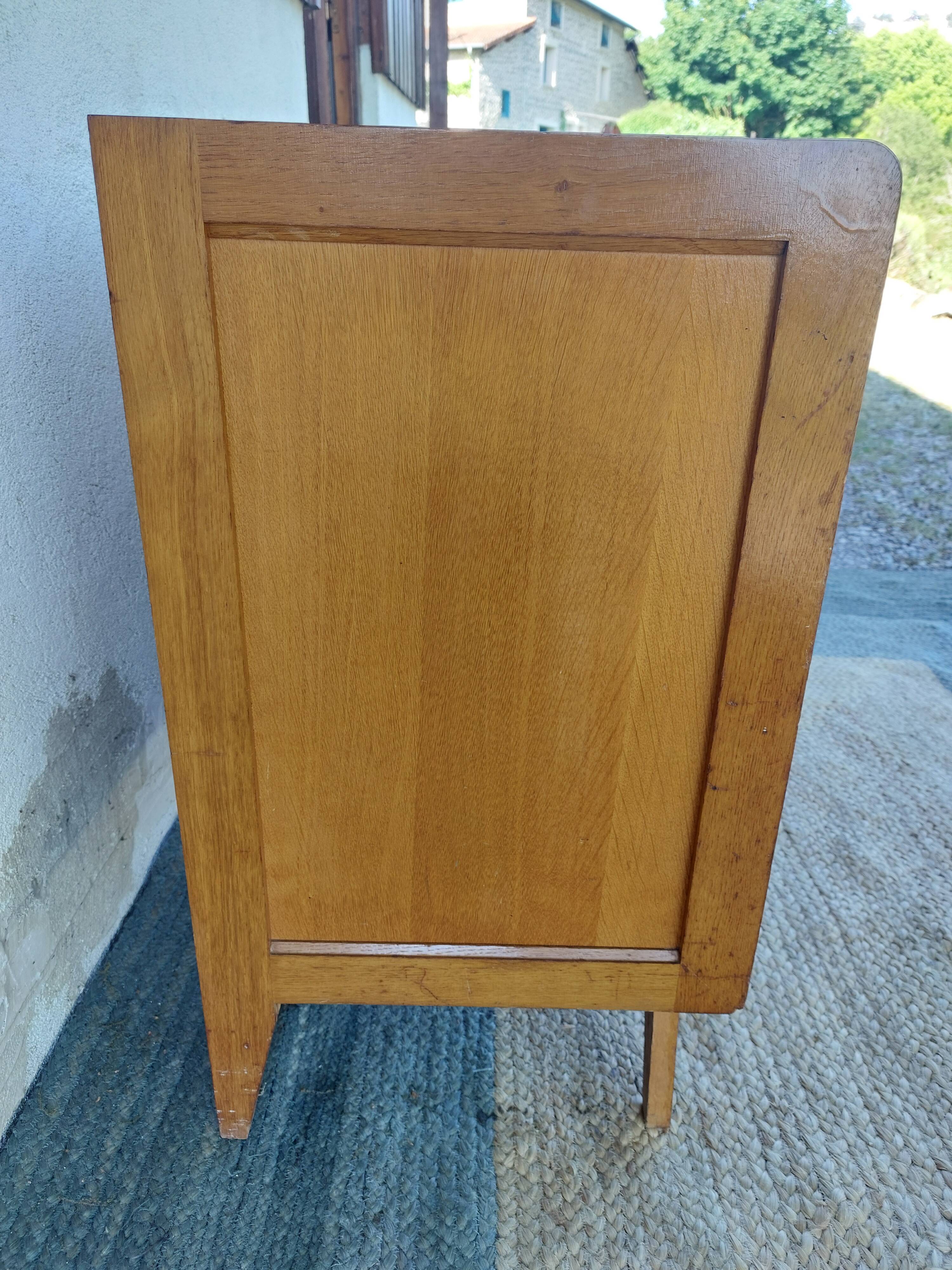 chest of drawers with compass feet, 1960s-1970s