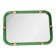 Italian Monumental Rectangular "Torciglione" Wall Mirror Murano Glass