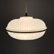 Vintage brass plastic pendant lamp