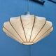 Modern mid-century Cocoon pendant lamp by Friedel Wauer for Goldkant Leuchten, 1960s.