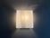 Simple wall lamp in heavy Murano glass from the mid-century, 1960, Italy.