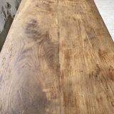 Farmhouse table in oak and walnut 2m