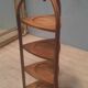 Mahogany plate holder