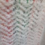 Ceramic and wool lamp, signature