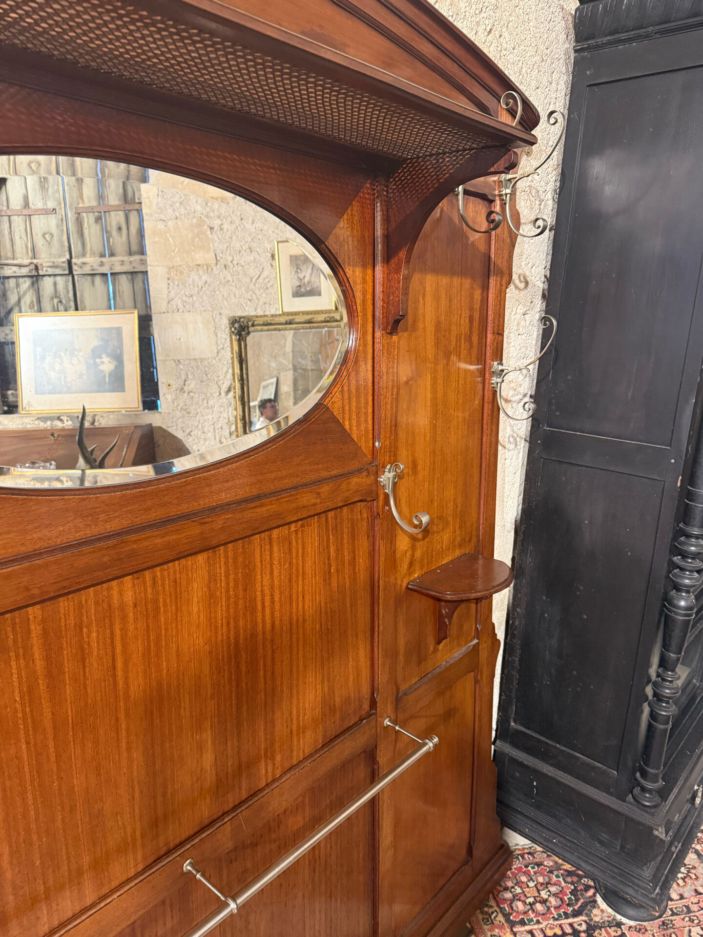 Porte manteau art déco