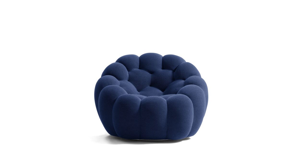 Roche Bobois Bubble pivoting armchair