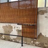 Metal and wicker headhead 50s