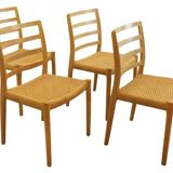 Set de chaises Niels O Möller modèle 85 Stoelen 'Keldby'