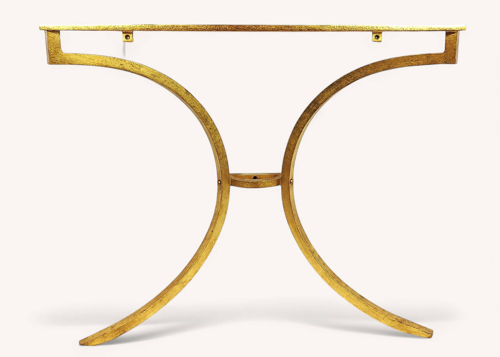 Gold Metal Console by Robert Thibier